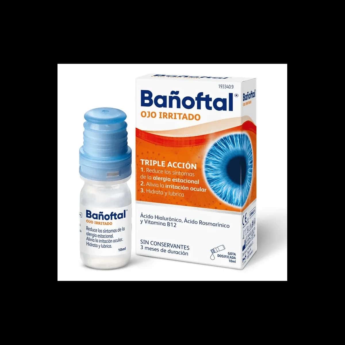 Bañoftal Ojo Irritado 1 Envase 10 ML de Bañoftal