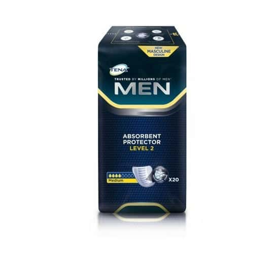 Absorbente Incontinencia Orina Ligera - Tena Men Level-2 20 u de TENA