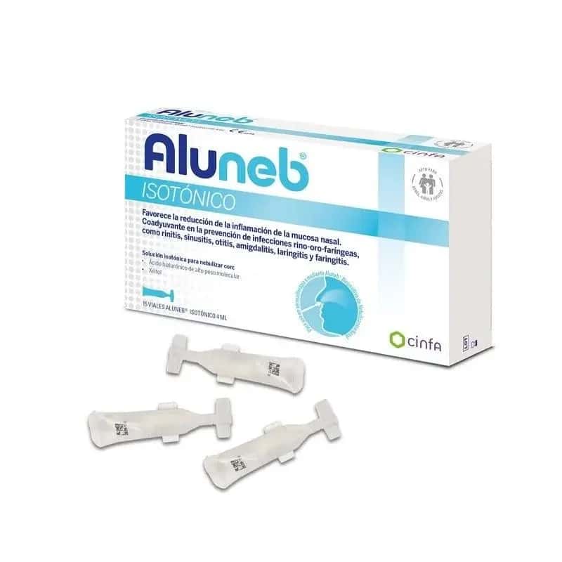 Aluneb Isotonico Kit 15 Viales 4 ML + 1 Dispositivo de Aluneb