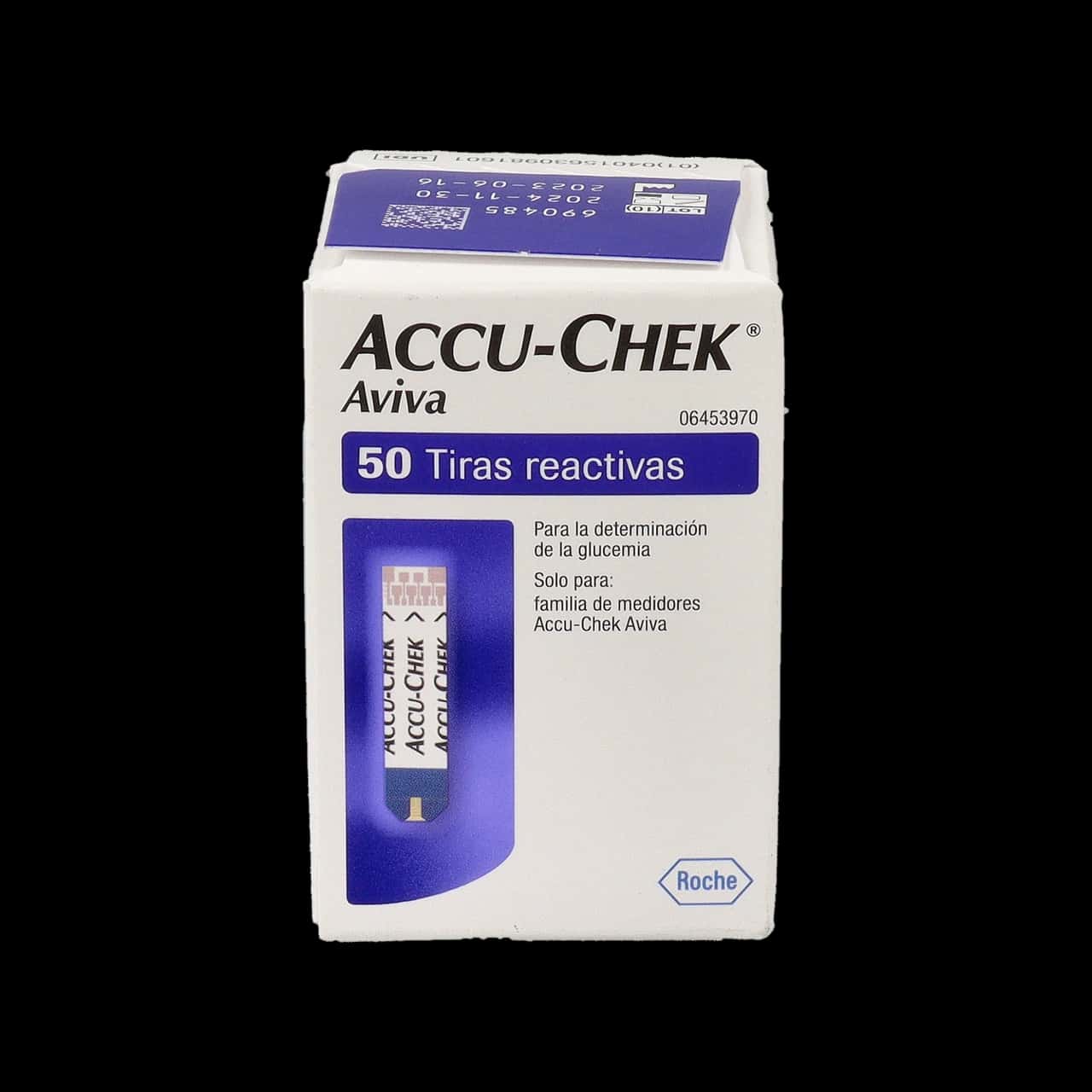 Tiras Reactivas Glucemia Accu-chek Aviva 50 Unidades de Roche Diabetes Care