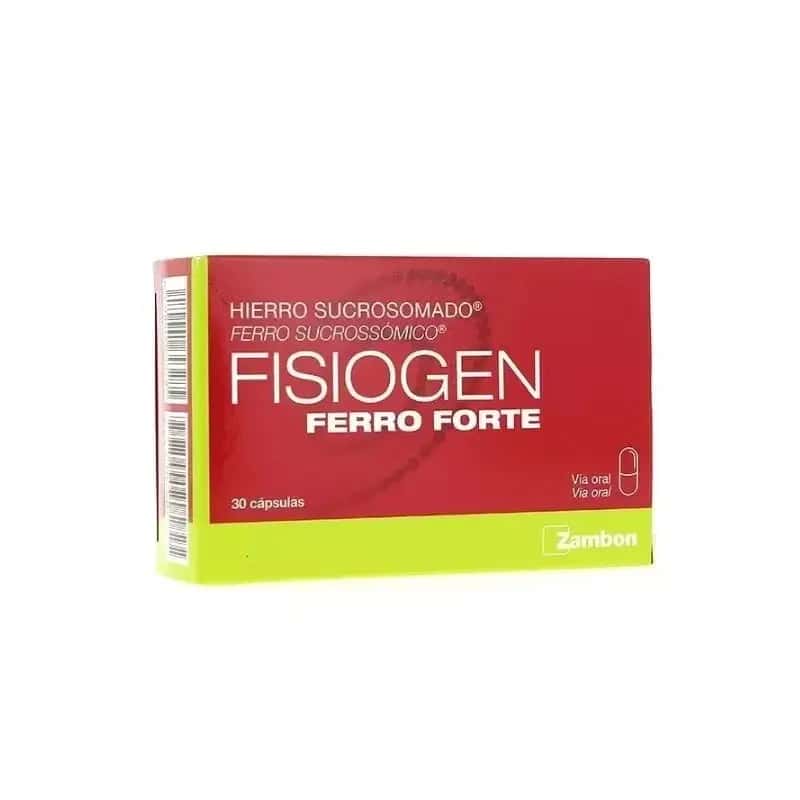 Fisiogen Ferro Forte 30 Cápsulas de fisiogen