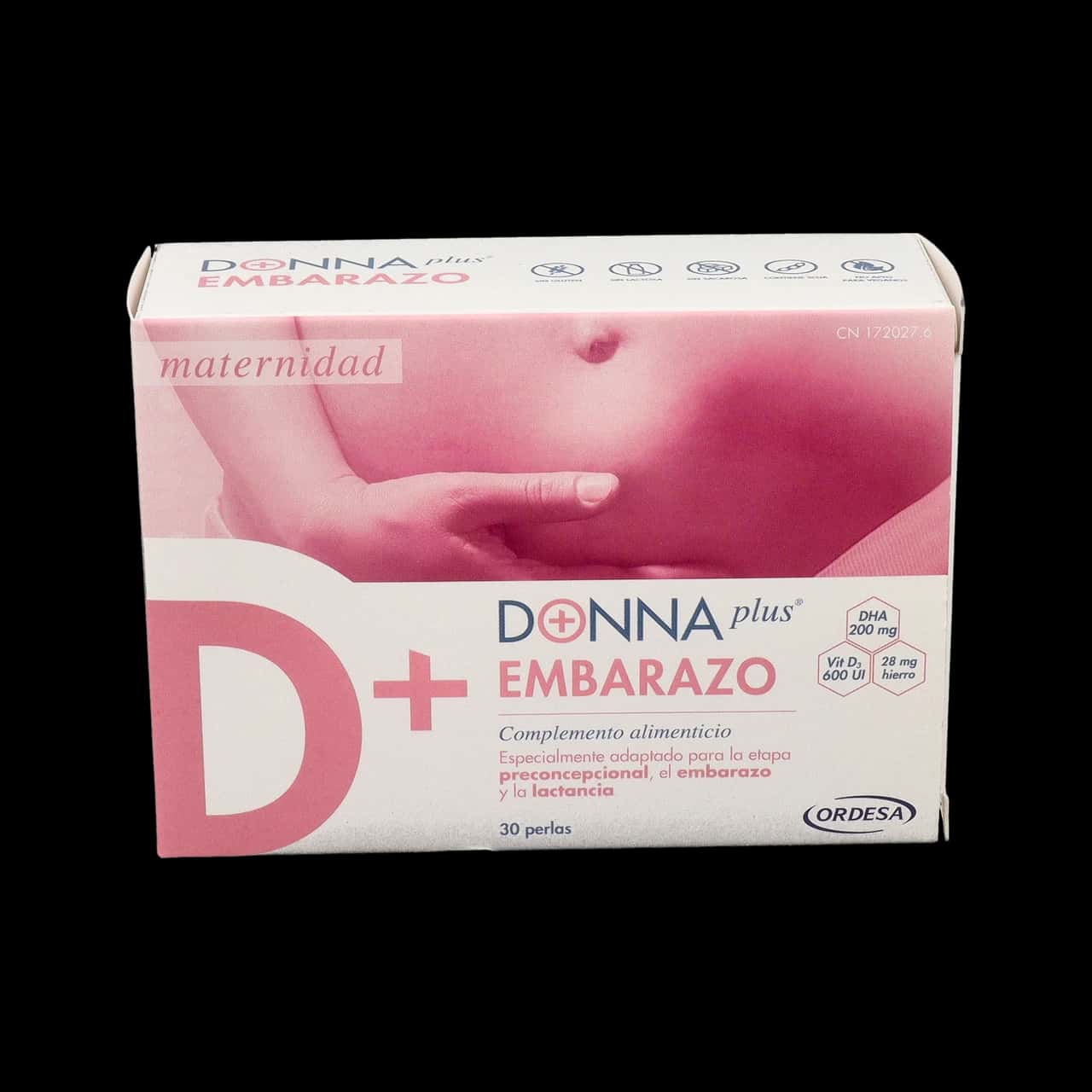 Donna Plus+ Embarazo 30 Perlas de Donna Plus