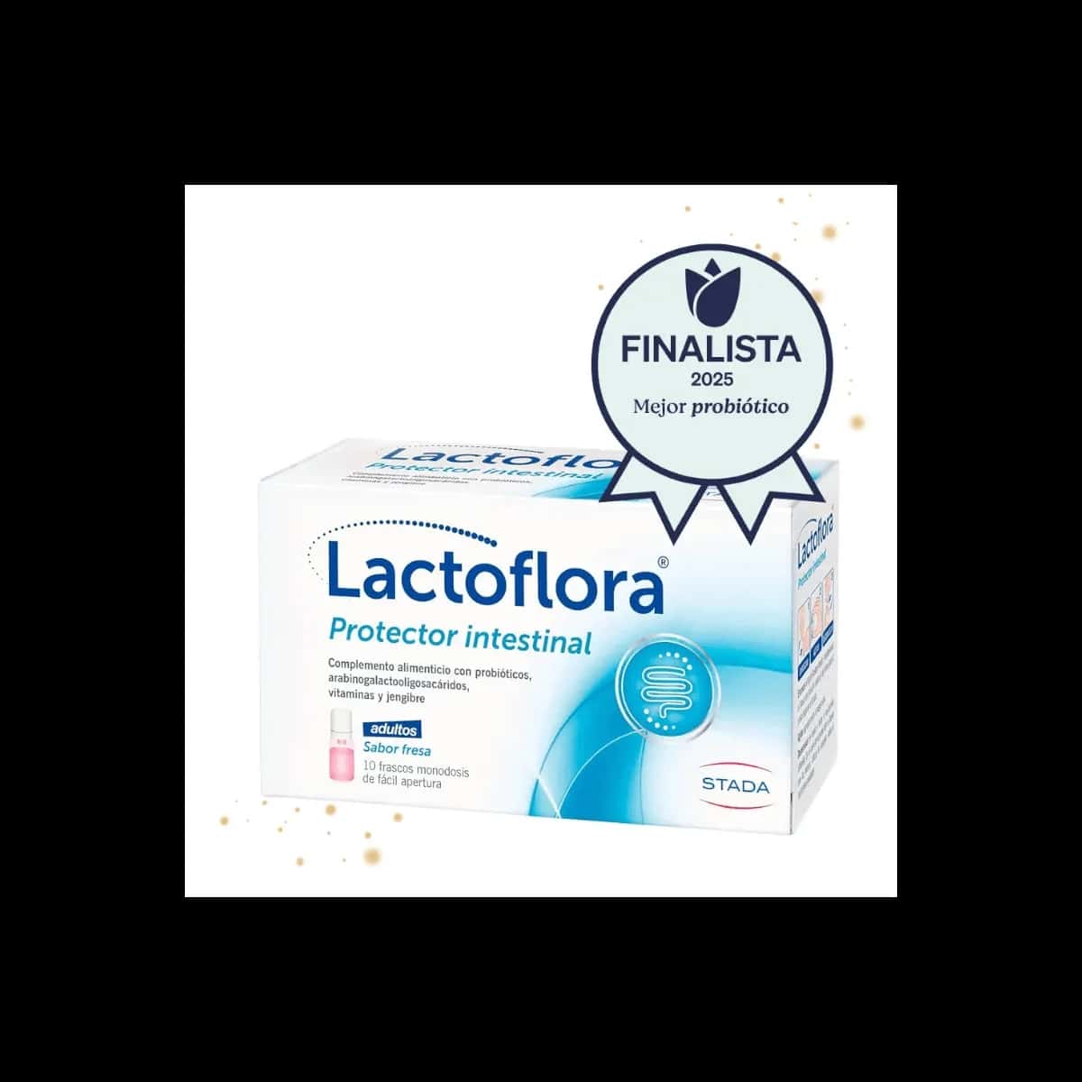 Lactoflora Protector Intestinal Adulto 10 Viales 7 ML Sabor Fresa de Lactoflora