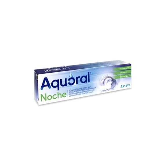 Aquoral Noche - Pomada Ocular Lubricante Esteril 1 Tubo 5 G de Aquoral