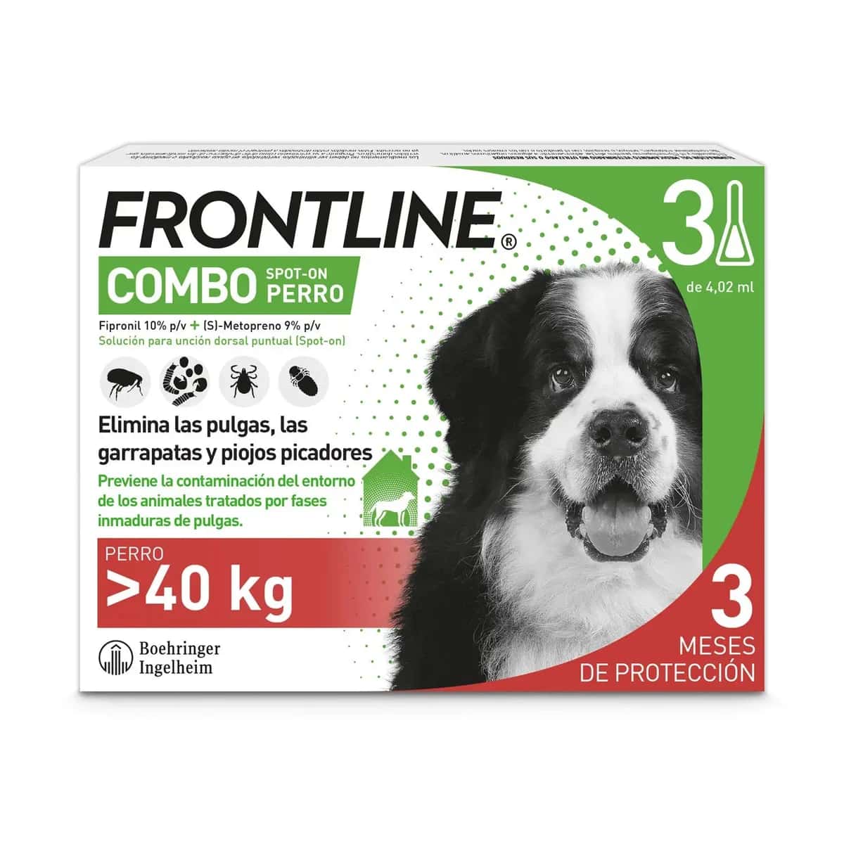 Frontline Combo Gato 60/50 MG Solucion Spot-on 3 Pipetas 0.5 ML de Frontline