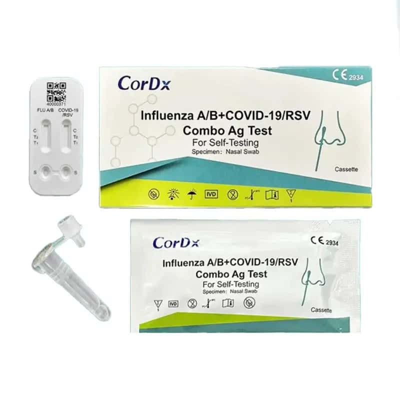 Test Covid y Gripe A/b Safecare 1 u de Aleu Medical