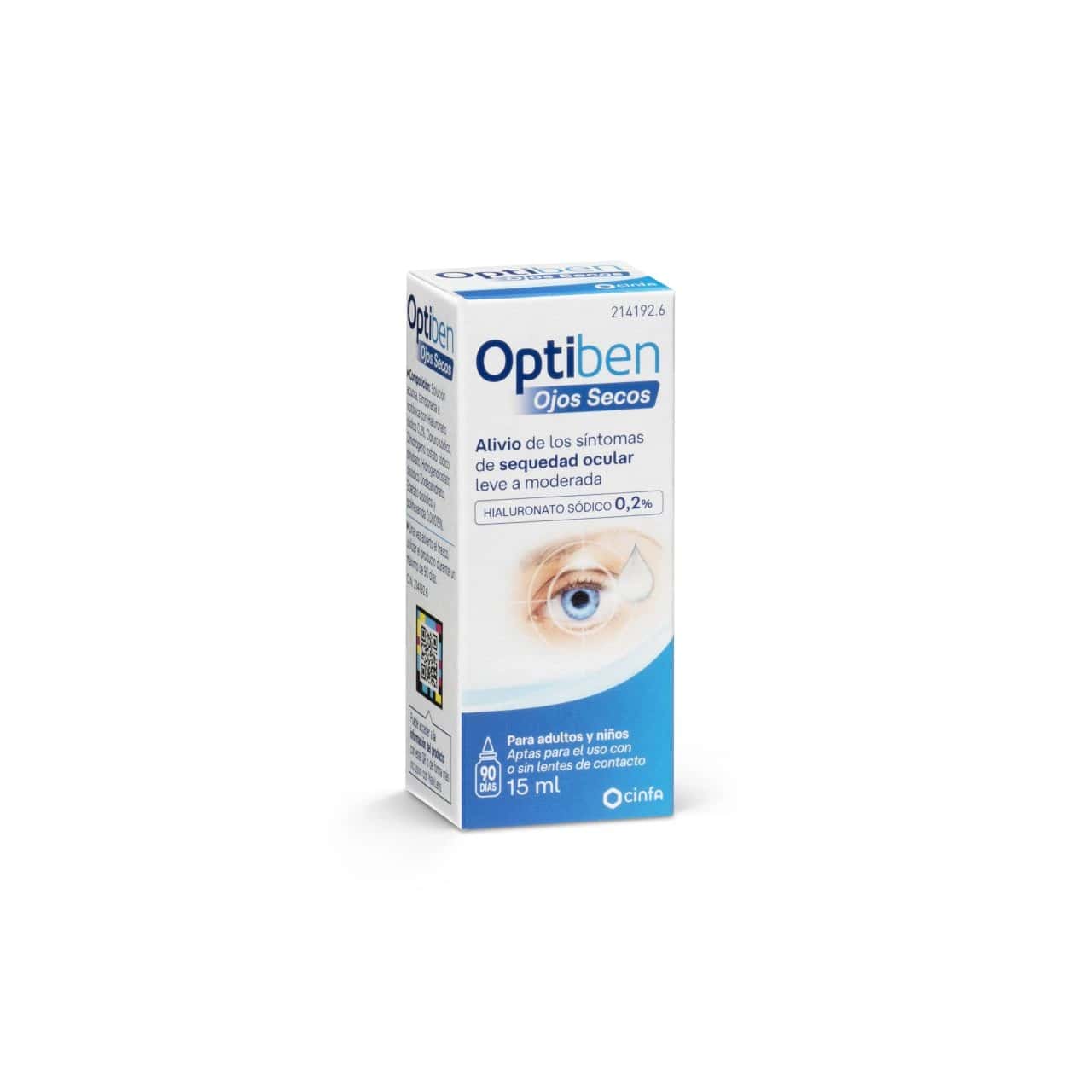 Optiben Ojos Secos Gotas 1 Frasco 15 ML de Optiben