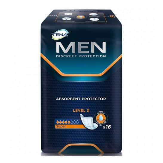 Absorbente Incontinencia Orina Ligera - Tena Men Level-3 16 u de TENA