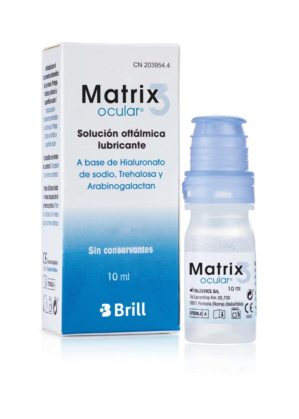 Matrix Ocular 3 Solucion Oftalmica Lubricante 1 Envase 10 ML de Matrix