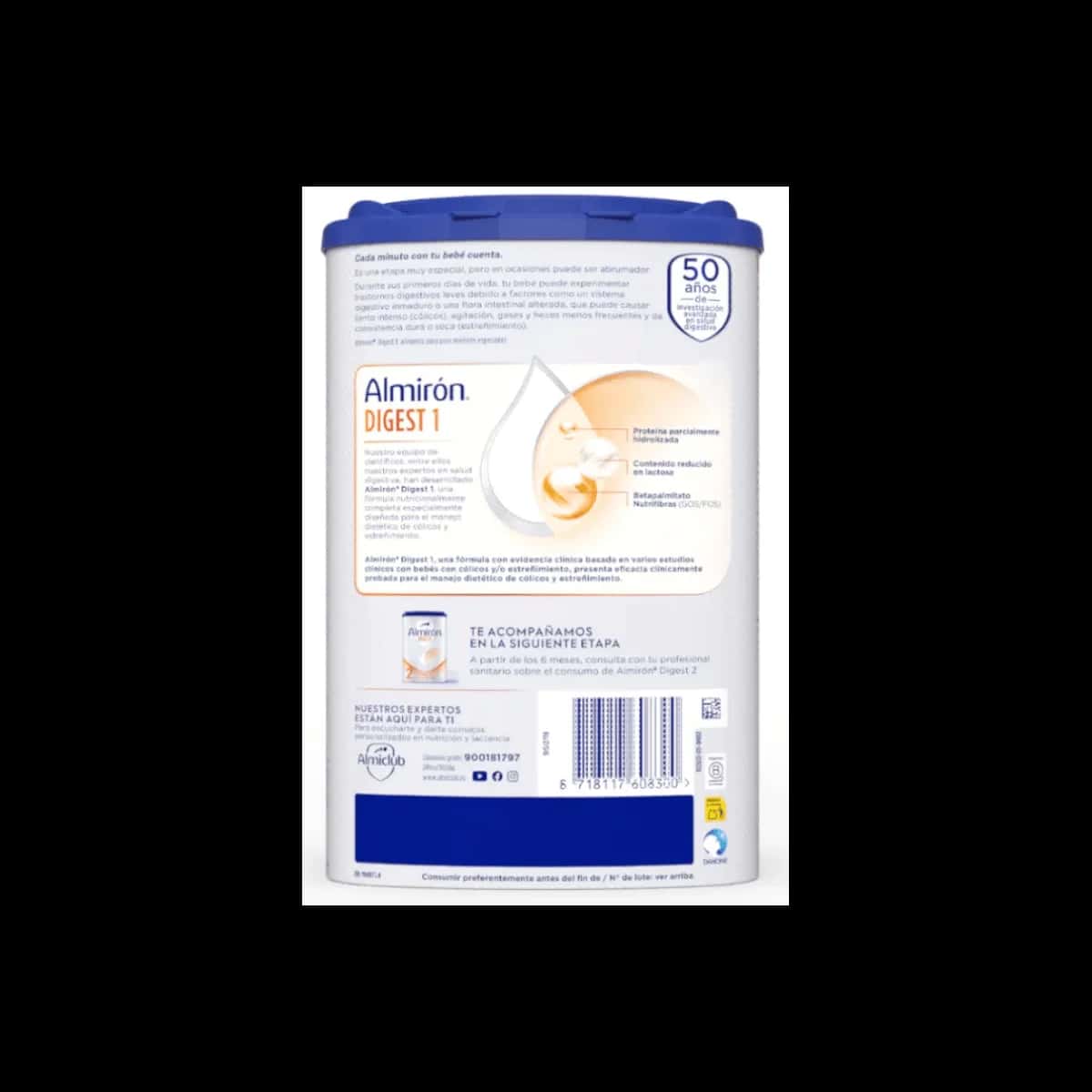 Almiron Digest 1 Advance 1 Envase 800 G de Almiron