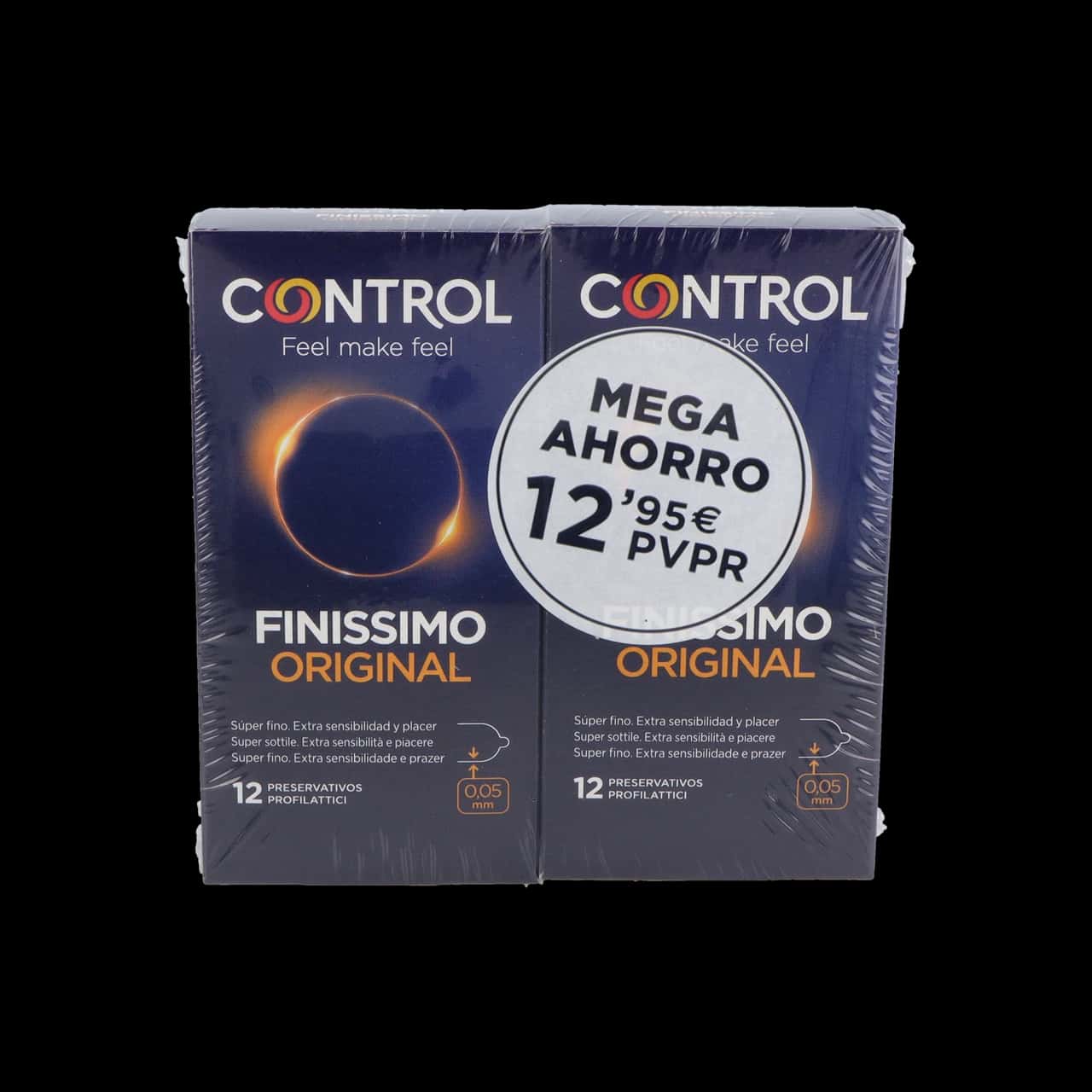 Control Finissimo Preservativos Pack Ahorro 12 +12 de Control