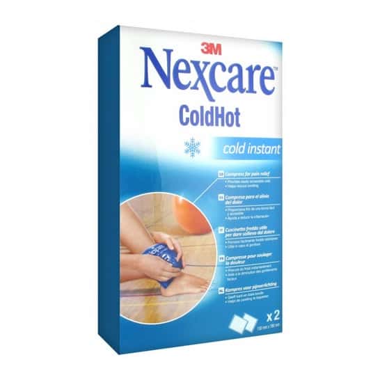 3m Nexcare Instant - Coldhot Aplicacion de Frio Instantaneo 2 Bolsas 15 x 18 cm de 3M