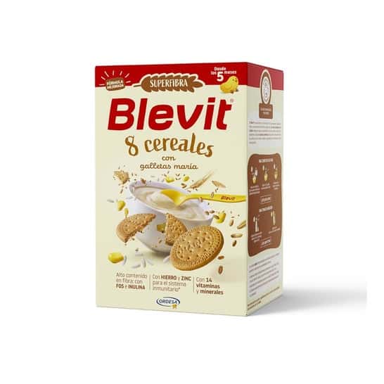 Blevit 8 Cereales Con Galleta Maria 1 Envase 500 G de Blevit