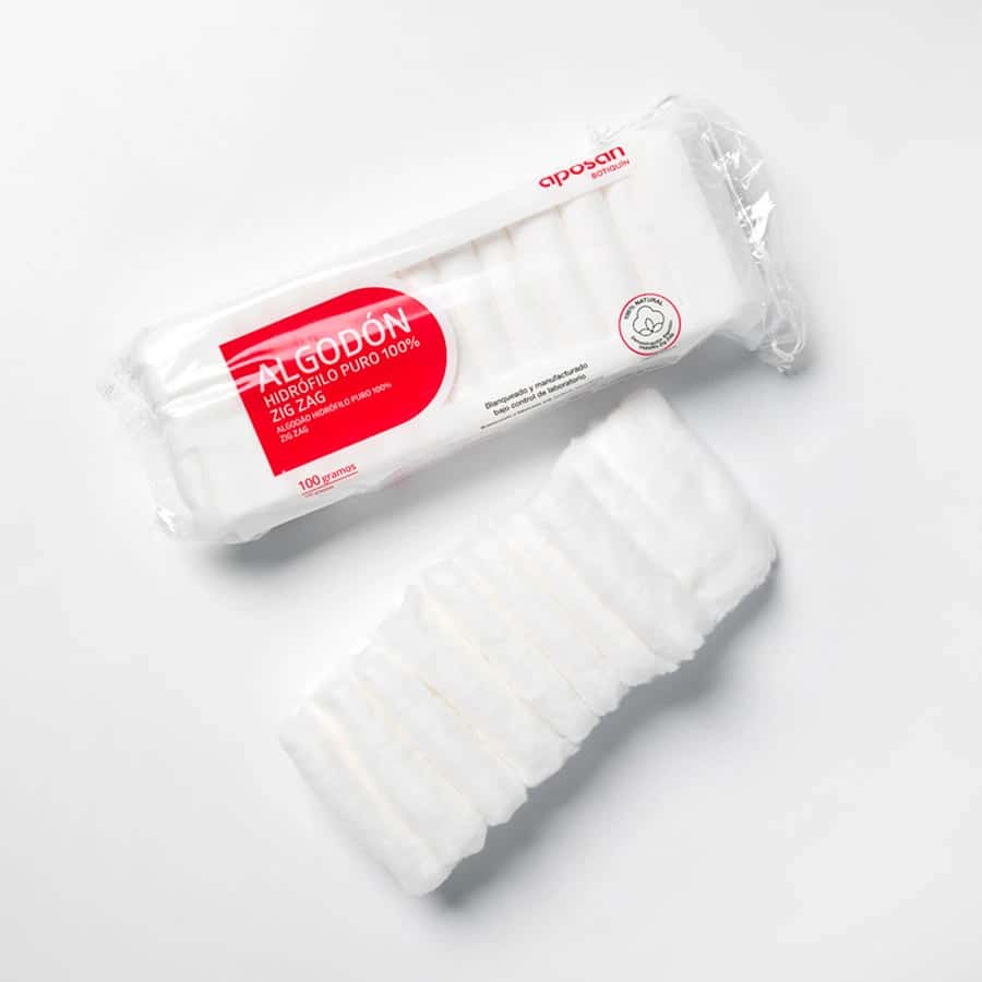 Aposan Algodon Zig-zag 100 G de Aposan