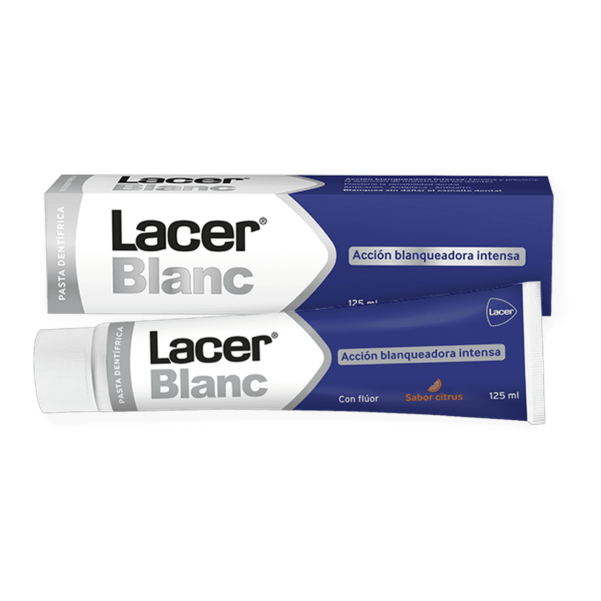 Lacer Blanc Plus Pasta Dentífrica 125 ml Sabor Citrus de Lacer