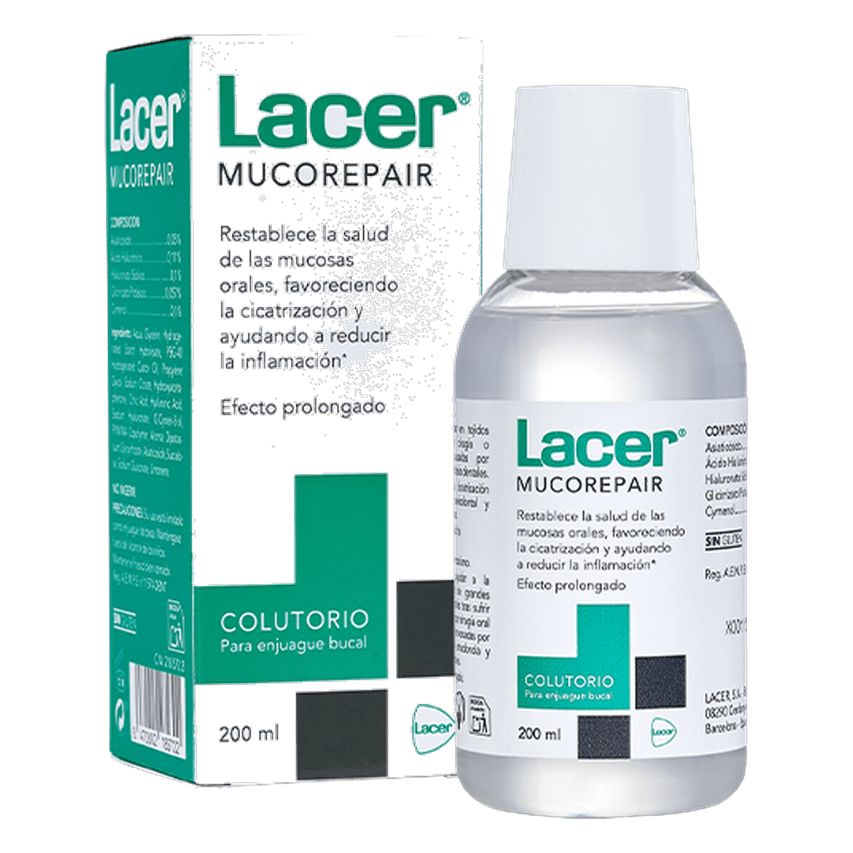 Lacer Mucorepair Colutorio 200 ml de Lacer
