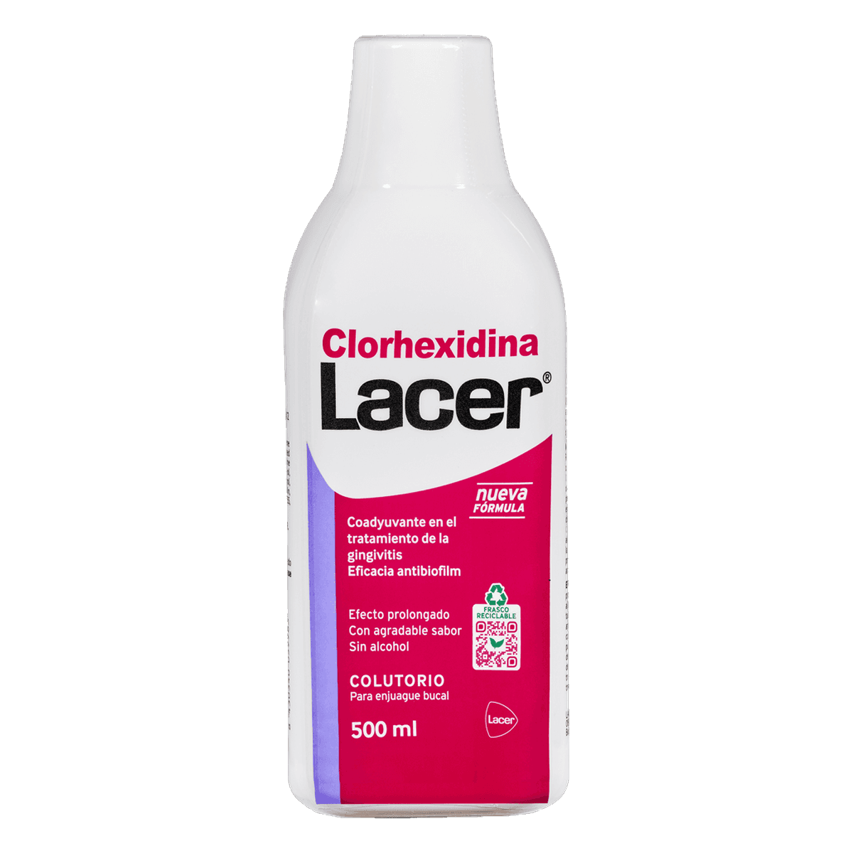 Lacer Clorhexidina Colutorio 0.12% 500 ml de Lacer