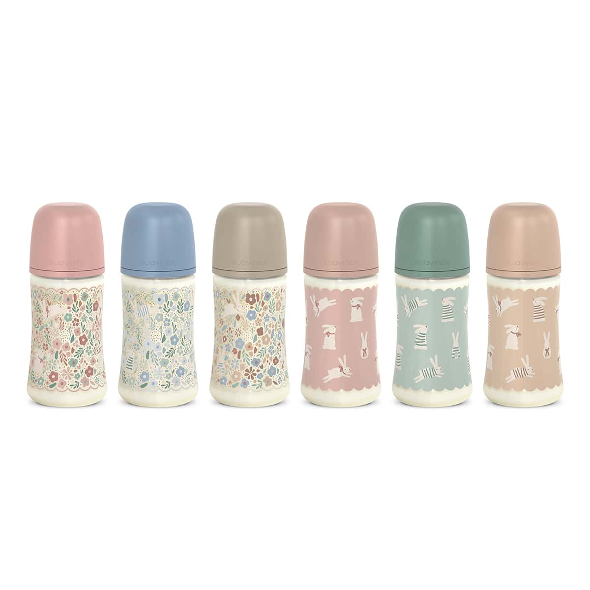 Suavinex Biberón 270 ml Tetina Fisiológica Silicona Talla M Wonderland de Suavinex
