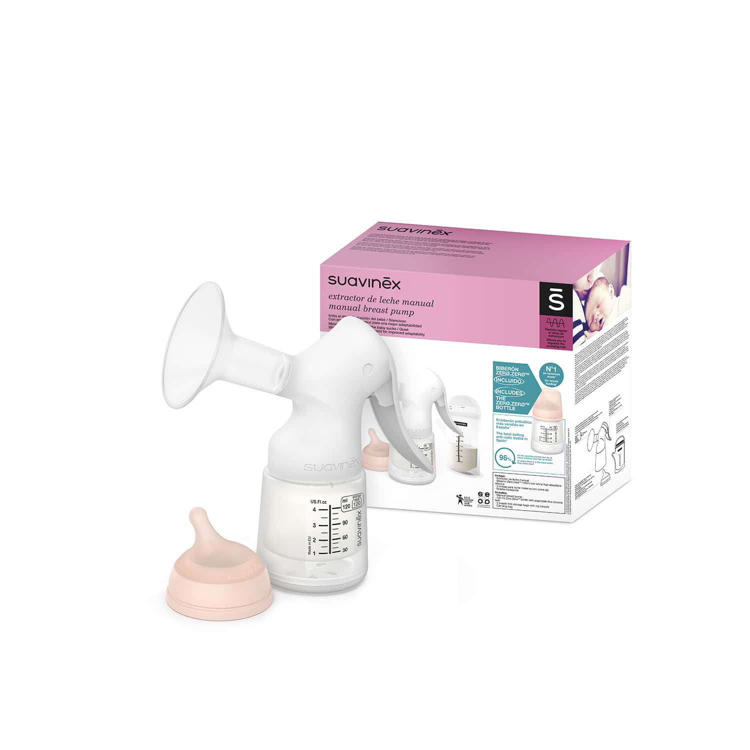 Suavinex Extractor Leche Manual de Suavinex