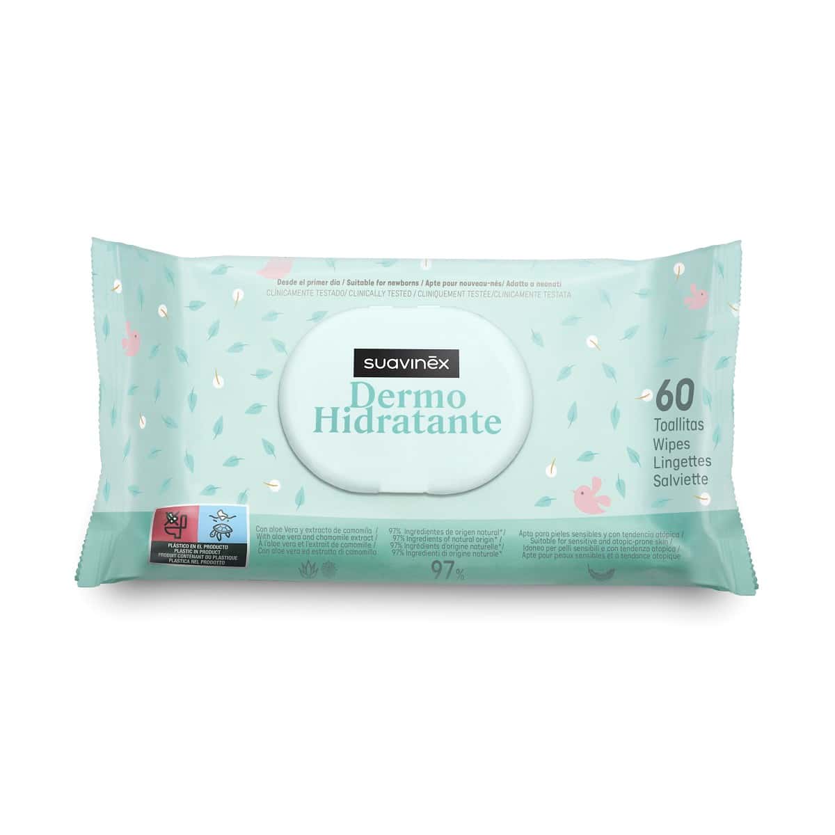 Suavinex Baby Toall Dermohidratantes 60u Pack 3 de Suavinex