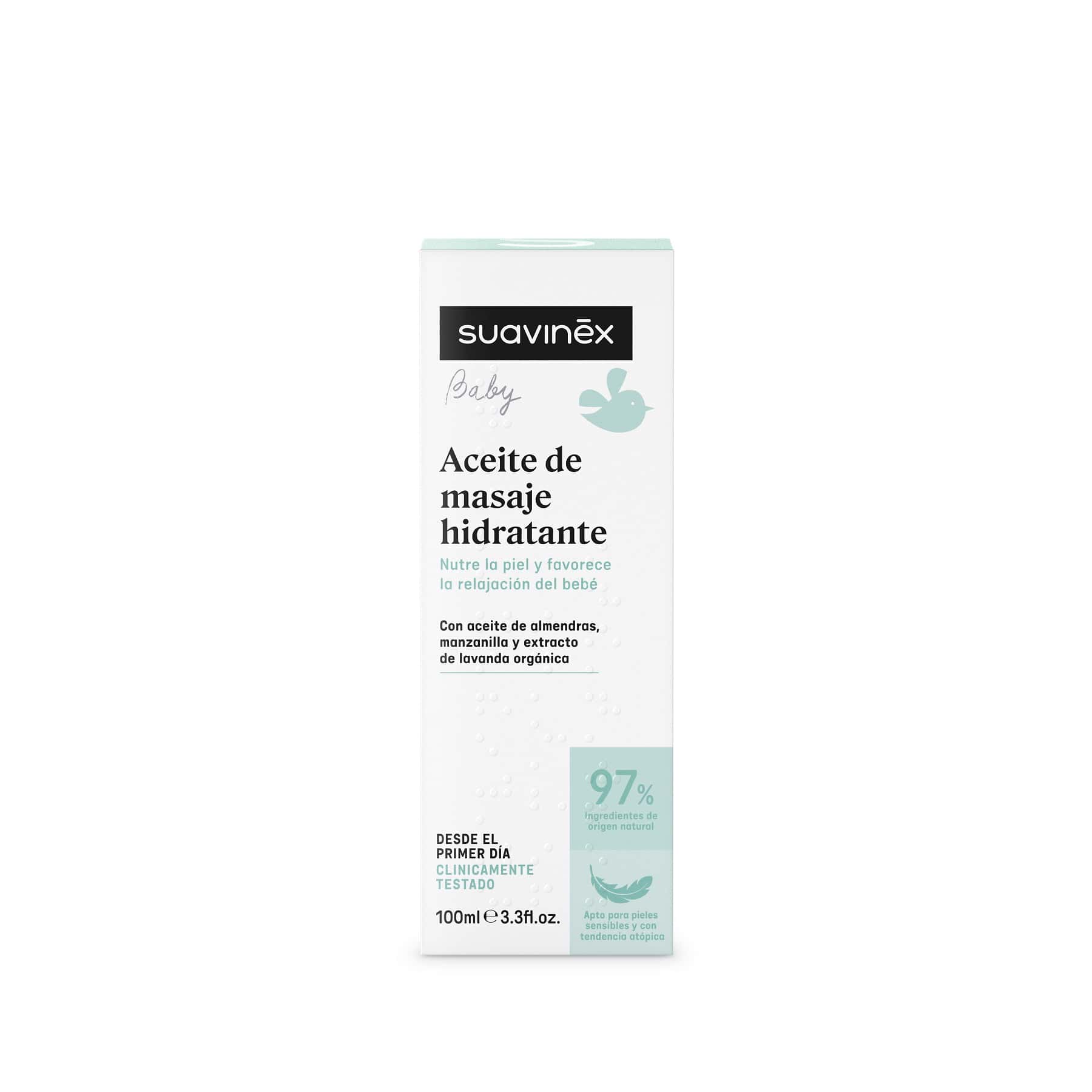 Suavinex Baby Aceite de Masaje Hidratante 100ml de Suavinex