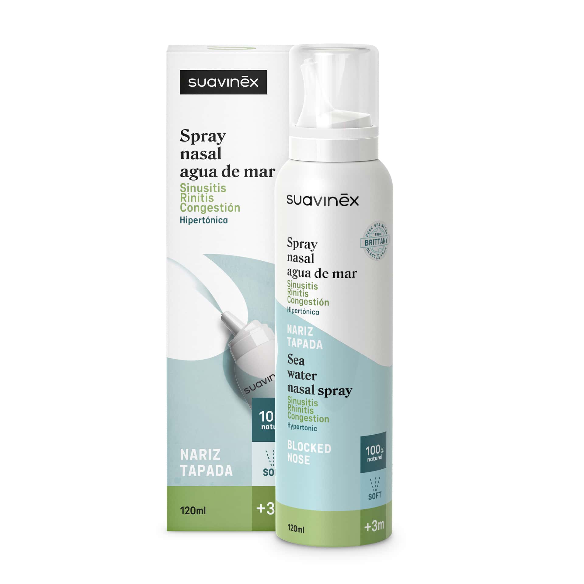 Suavinex Spray Nasal HIPER Nariz Tap +3M 120ml de Suavinex