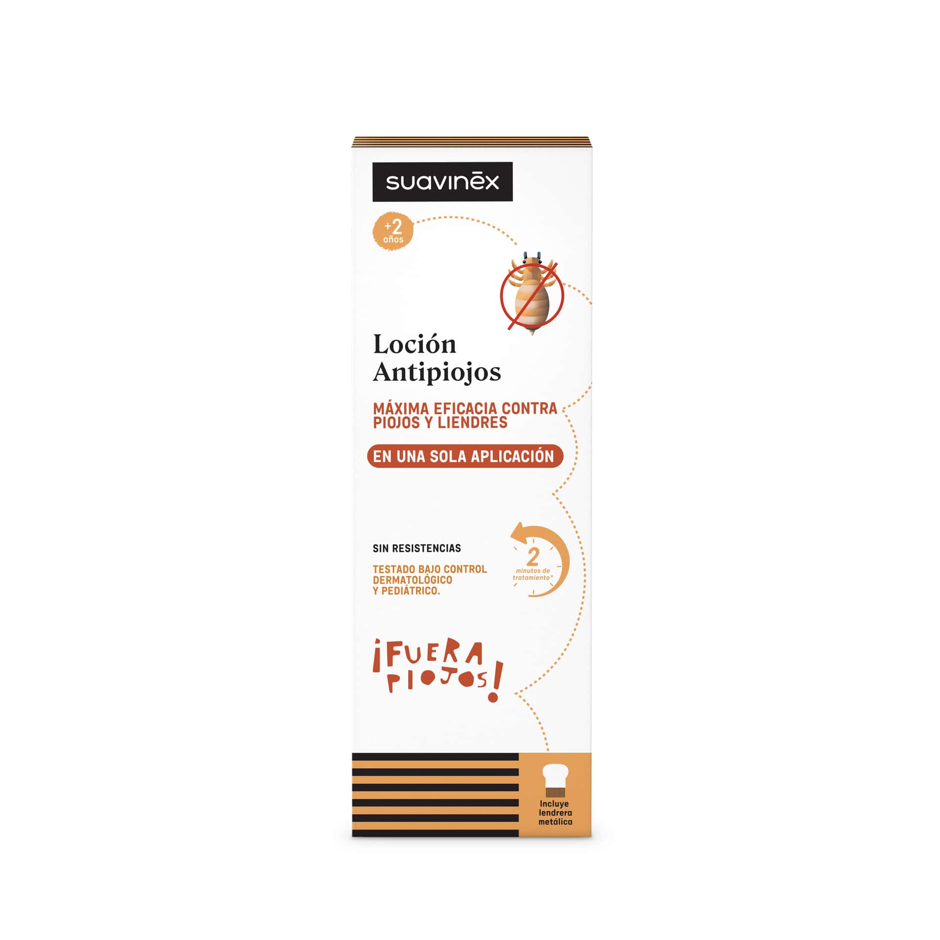 Suavinex Antipiojos Loción 125 ml + Lendrera de Suavinex