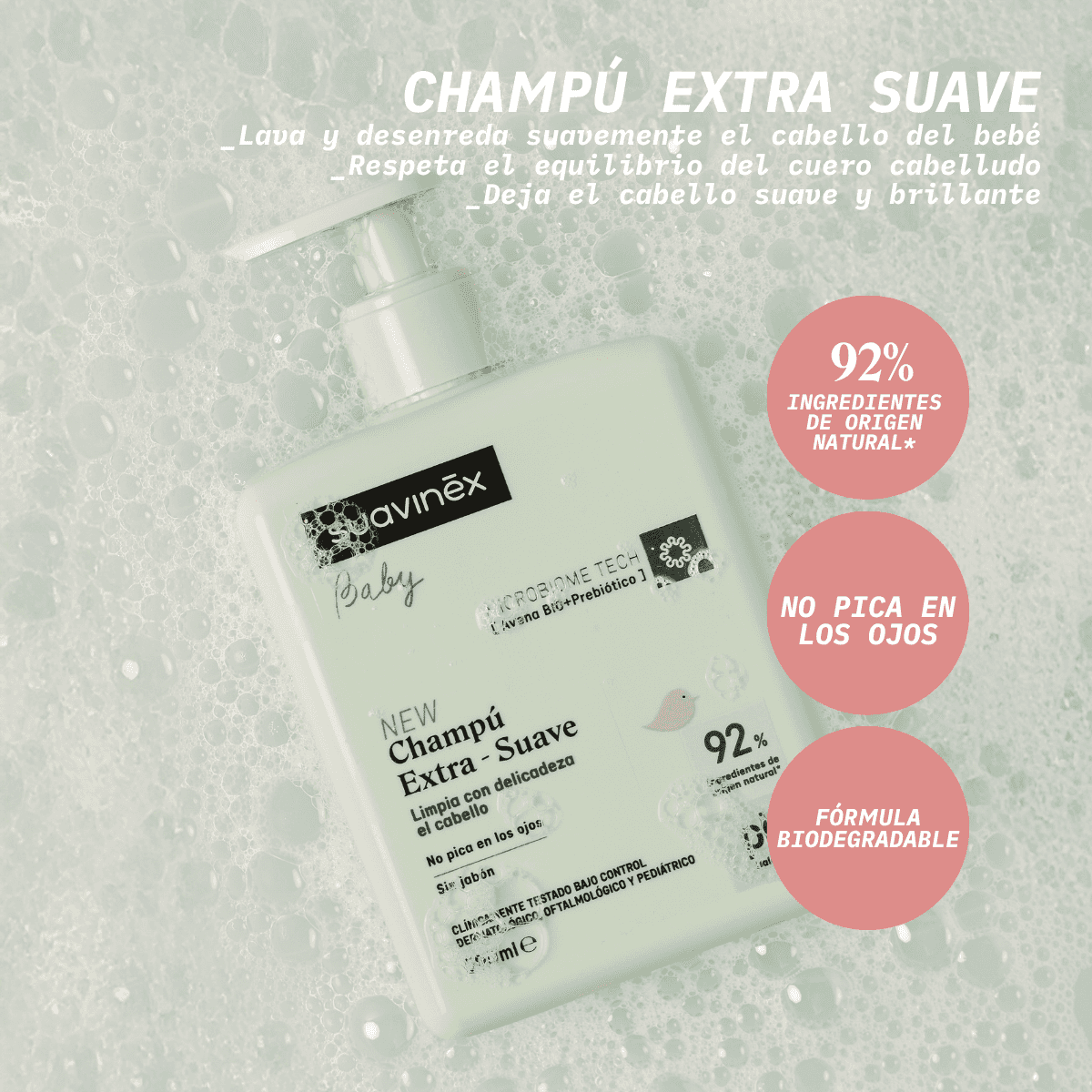 Suavinex Baby Champú Extra Suave 500 ml de Suavinex
