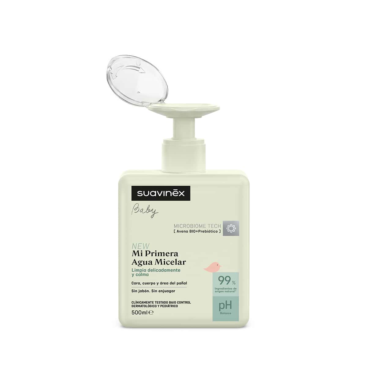 Suavinex Baby Agua Micelar Limpiadora 500 ml de Suavinex