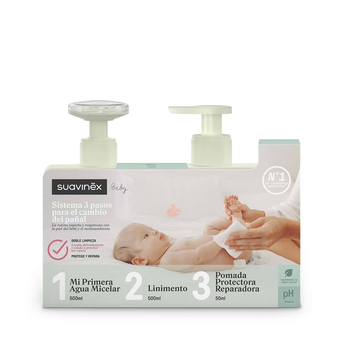 Suavinex Baby Set Sistema 3 Pasos Cambio de Pañal de Suavinex
