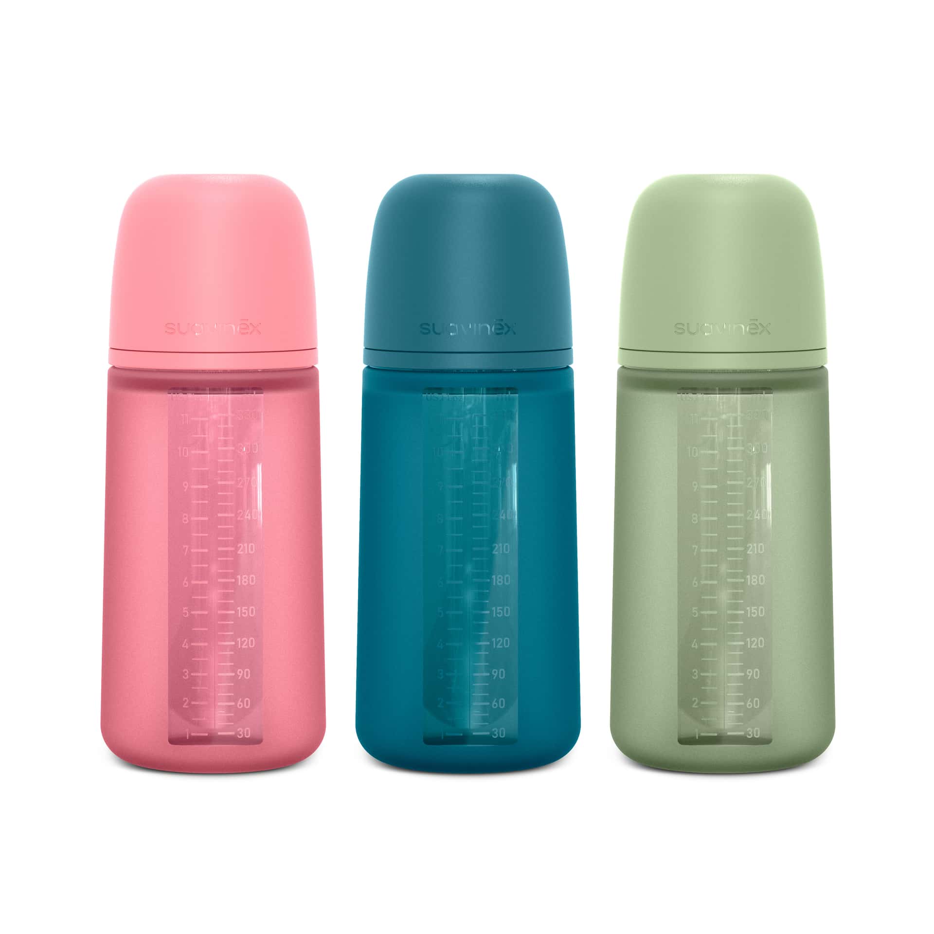 Suavinex Biberón Silicona 330 ml Tetina Fisiológica Talla L Colour Essence de Suavinex