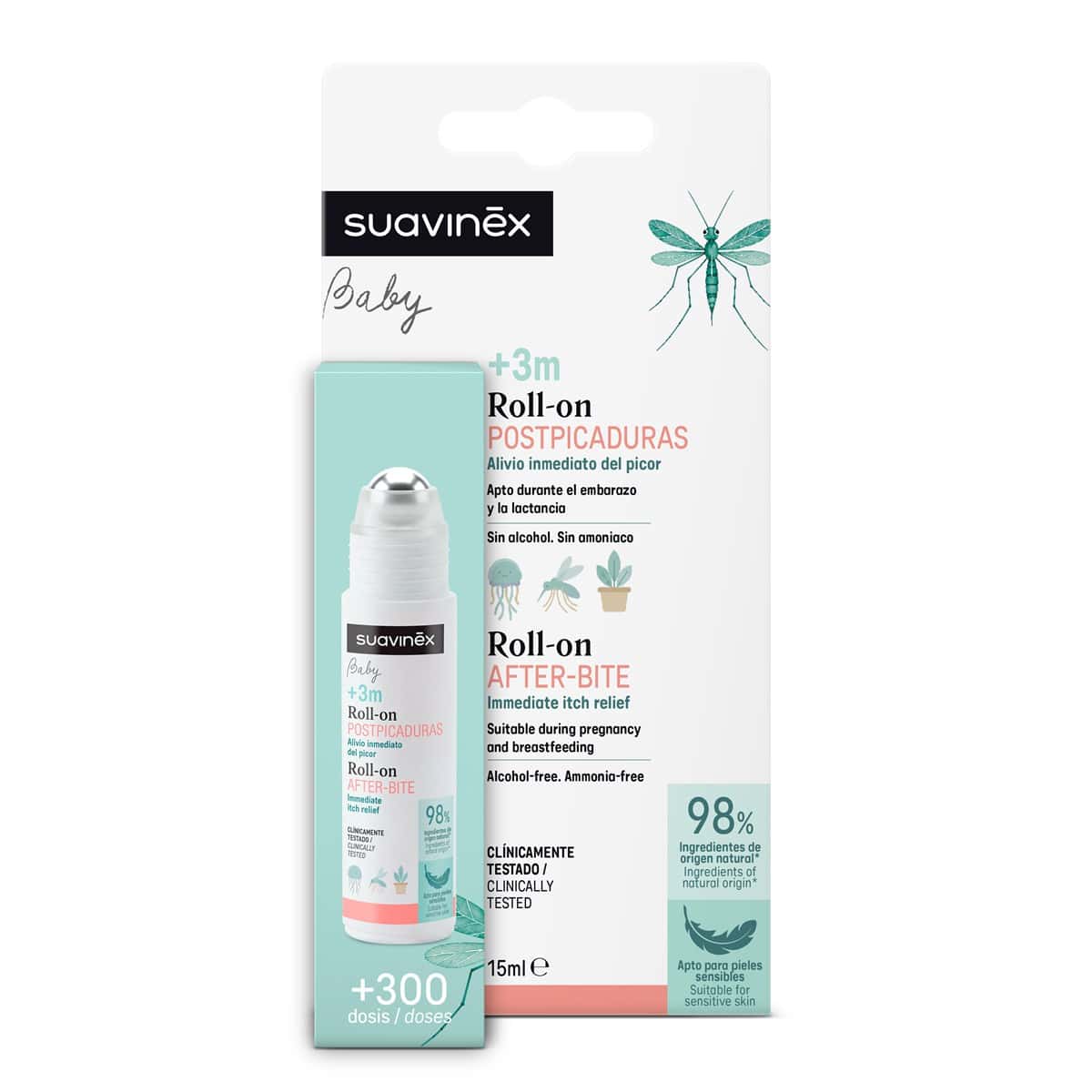 Suavinex Roll-on Post Picadura Mosquitos 15 ml de Suavinex