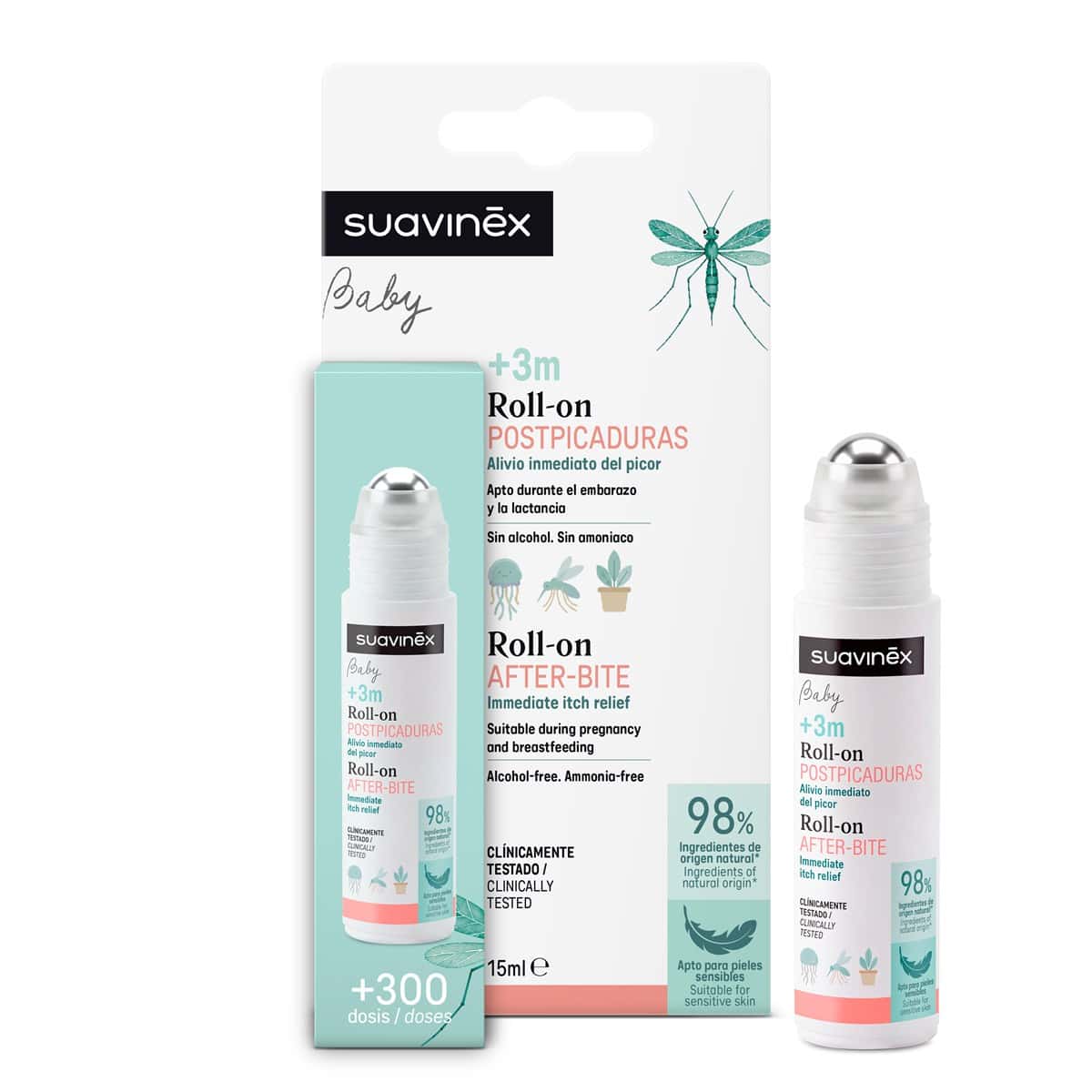 Suavinex Roll-on Post Picadura Mosquitos 15 ml de Suavinex