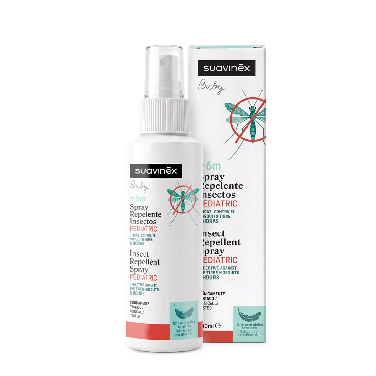 Suavinex Antimosquitos Spray Repelente Pediatric 100 ml de Suavinex