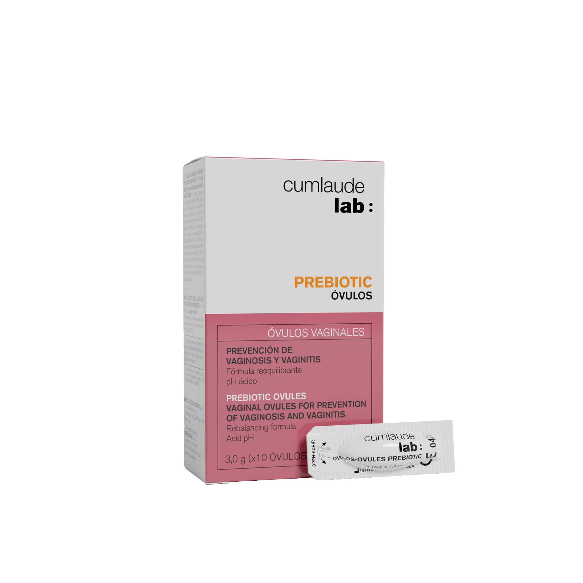 Cumlaude Lab Prebiotic Óvulos 10 Unidades de Cumlaude Lab