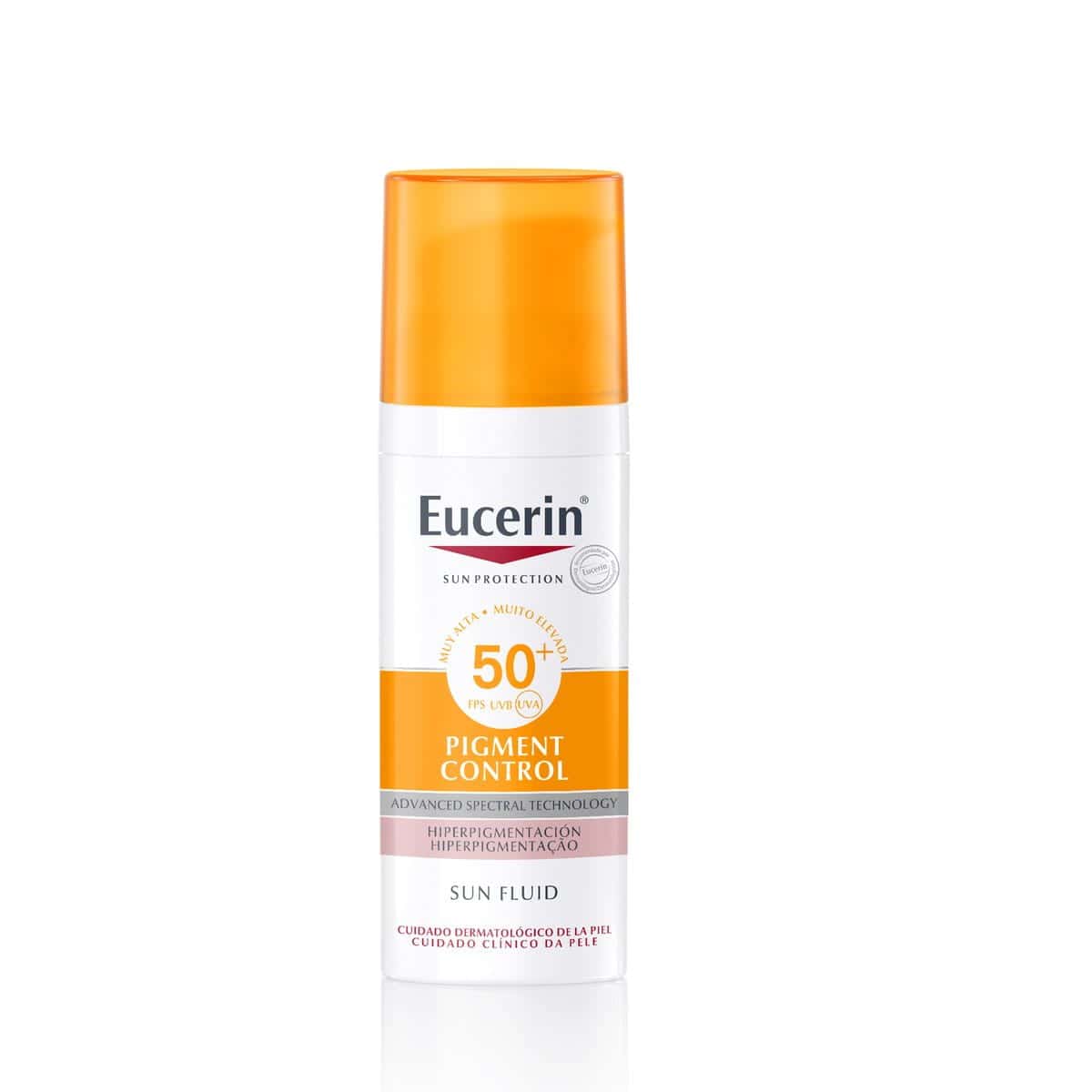 Sun Protection 50+ Fluid Pigment Control 50 Ml de Eucerin
