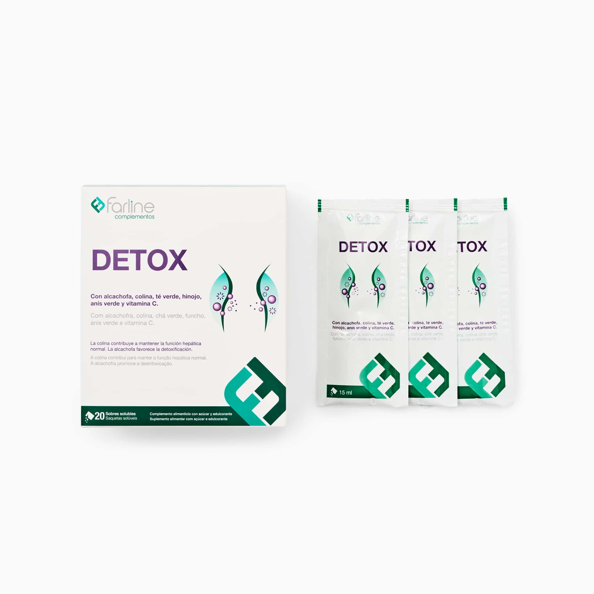 Farline Detox 20 Sobres de Farline