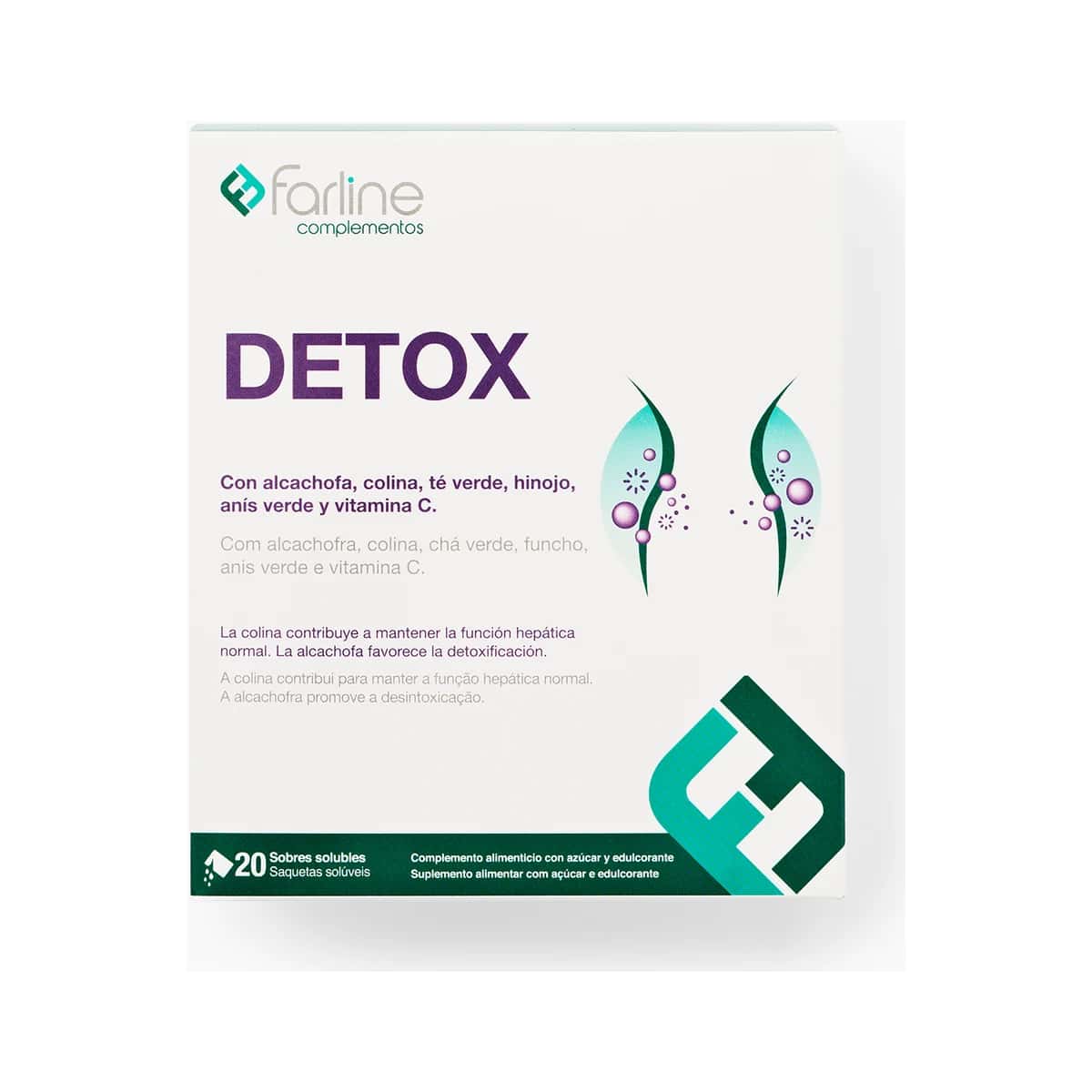 Farline Detox 20 Sobres de Farline