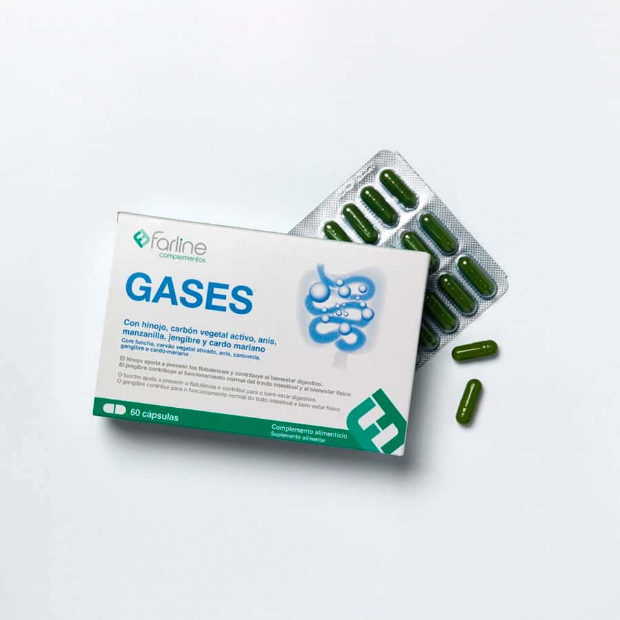 Farline Gases 60 Cápsulas de Farline
