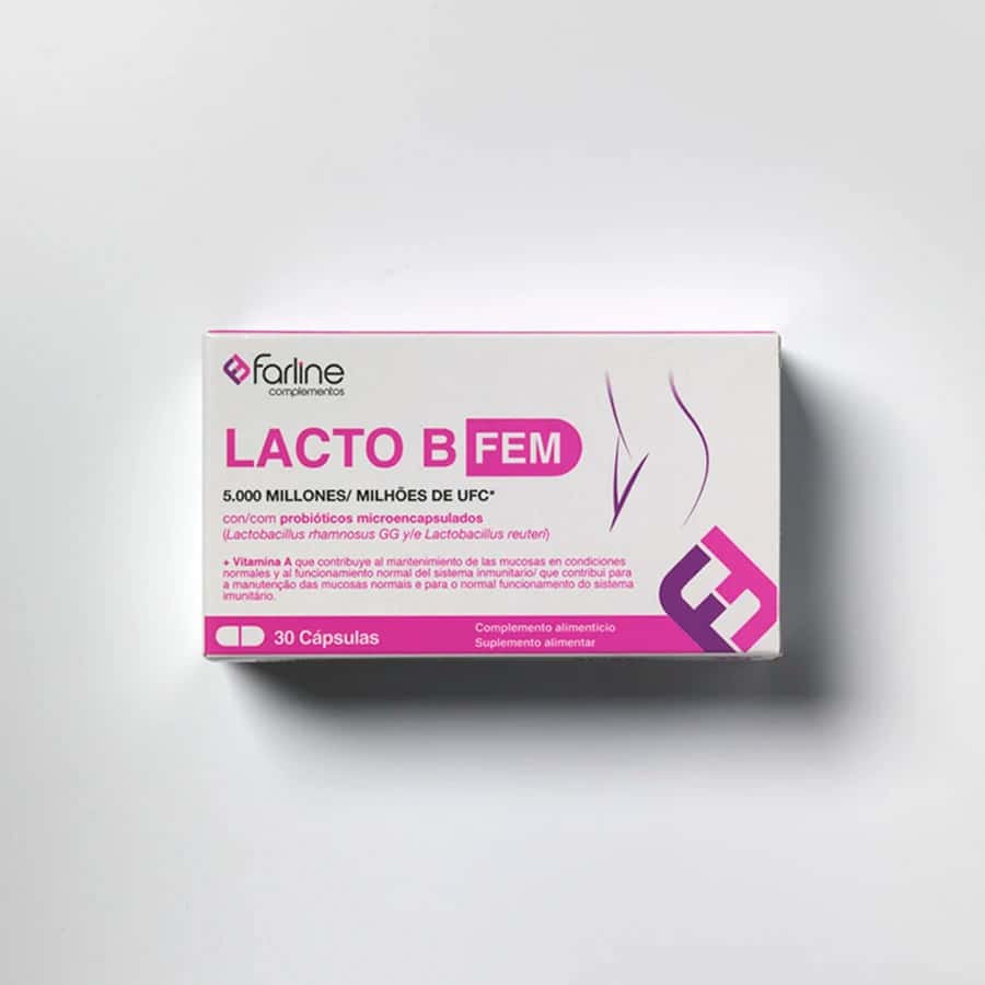 Farline Lacto B Fem 30 Cápsulas de Farline