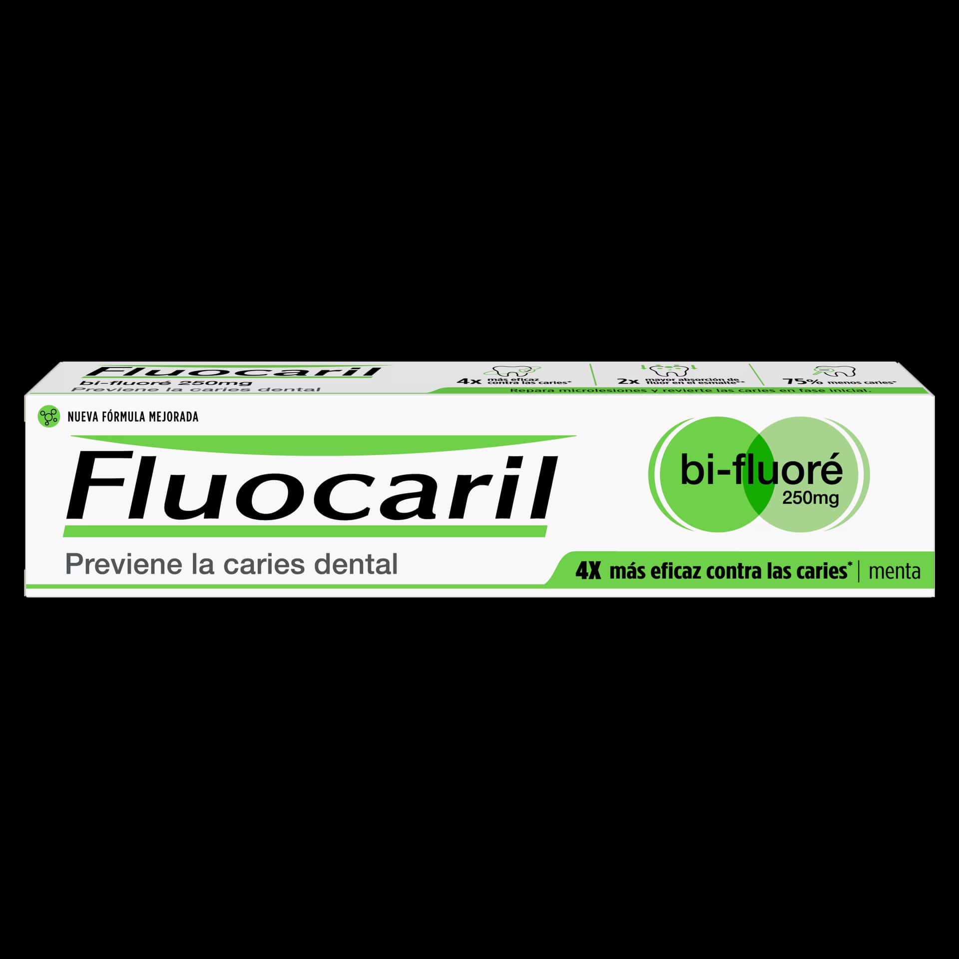 Fluocaril Bi-fluore 250 Dentifrico 2 Envases 125 ML Duplo de Fluocaril