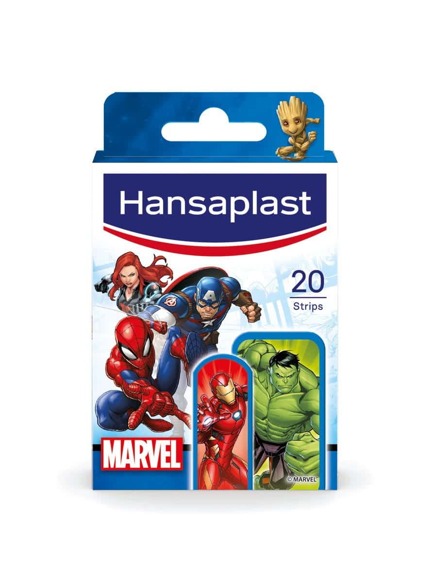 Disney Marvel Apósitos Infantiles 20 unidades de Hansaplast