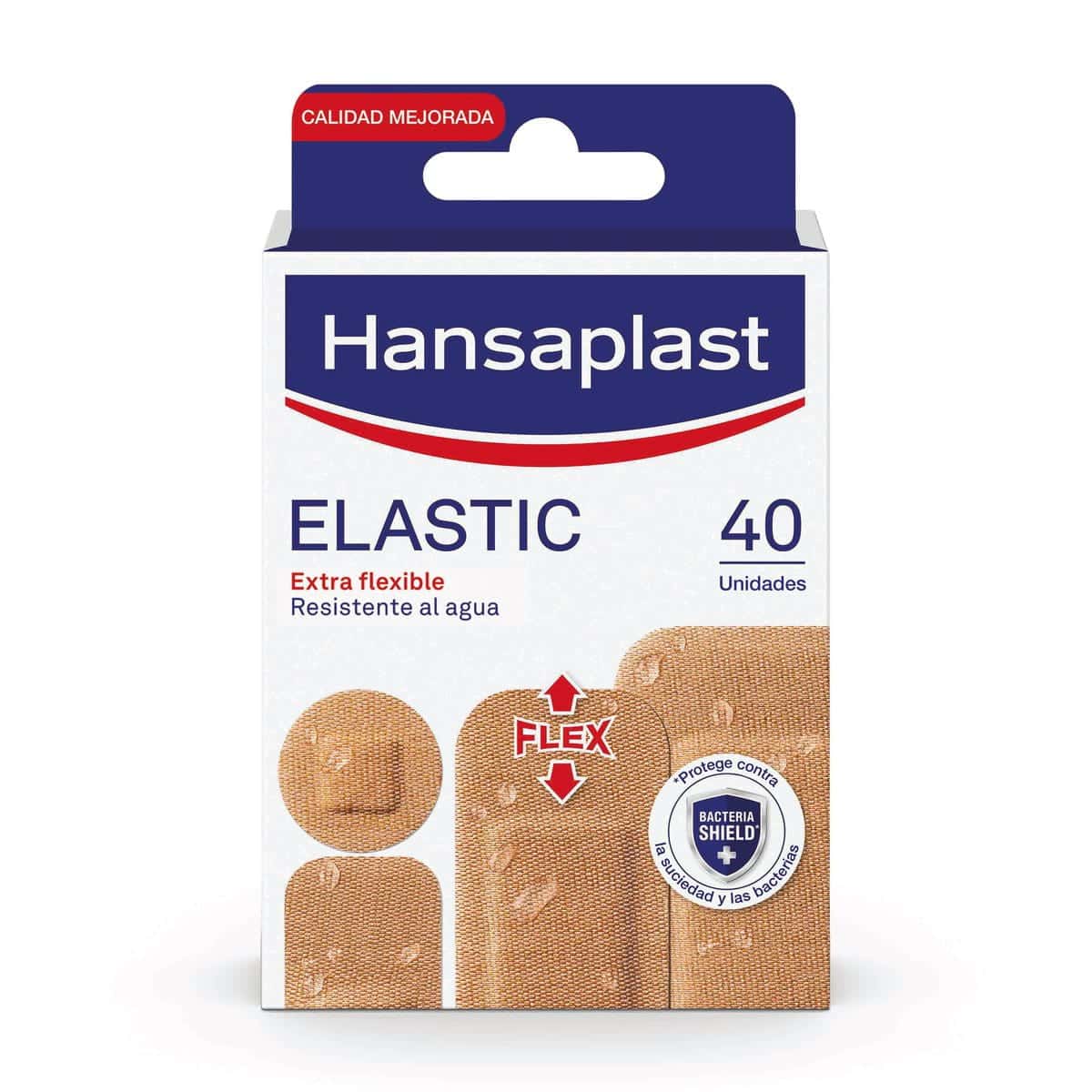 Elastic 40 Apósitos (Surtido 4 tamaños) de Hansaplast