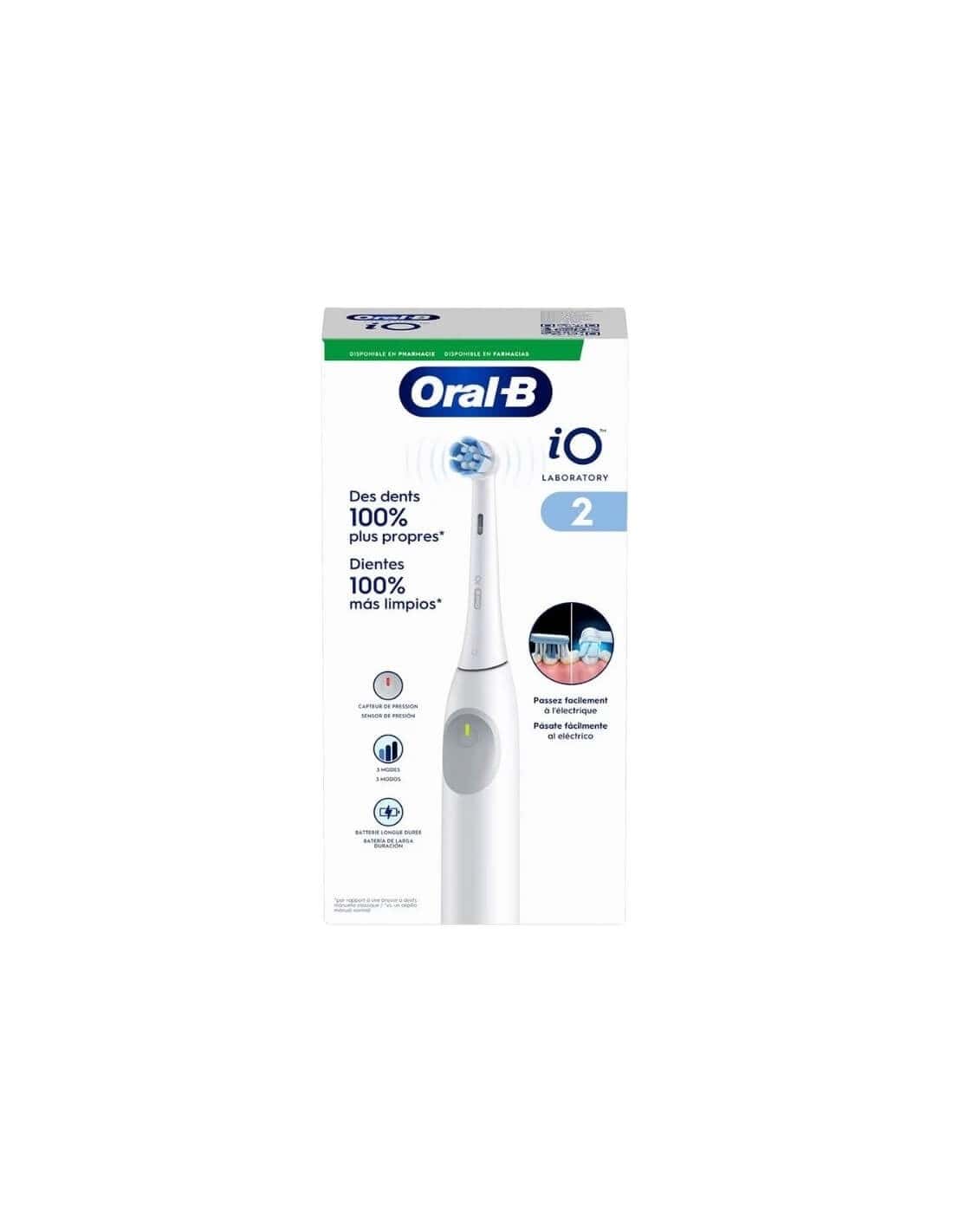 Cepillo Dental Electrico Oral-b io Laboratory 2 1 Unidad Color Blanco de Oral-B