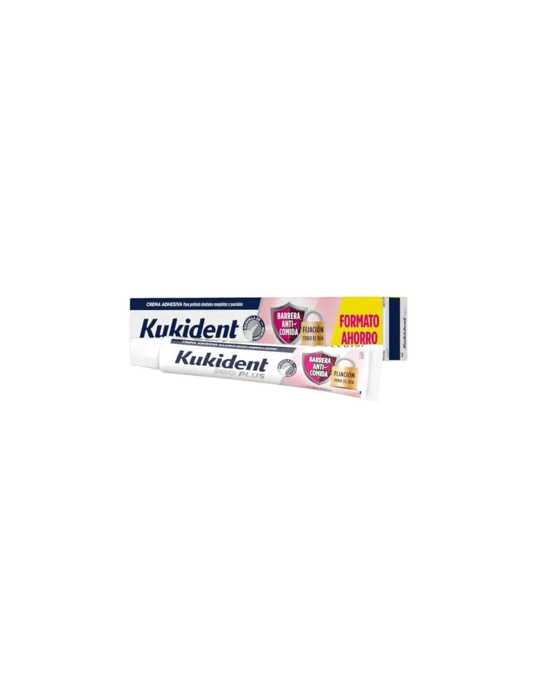 Kukident Pro Plus Barrera Anti-Comida Sin Sabor 57 g de Kukident
