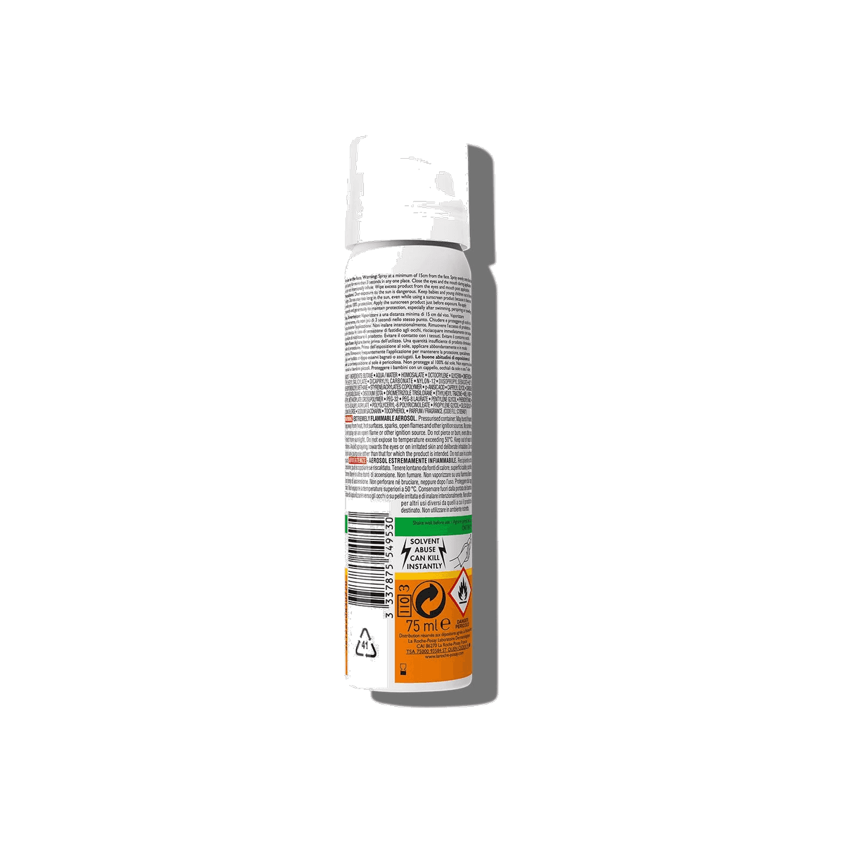 Anthelios Bruma Antibrillos Rostro SPF50+ 75 ml Duplo de La Roche-Posay