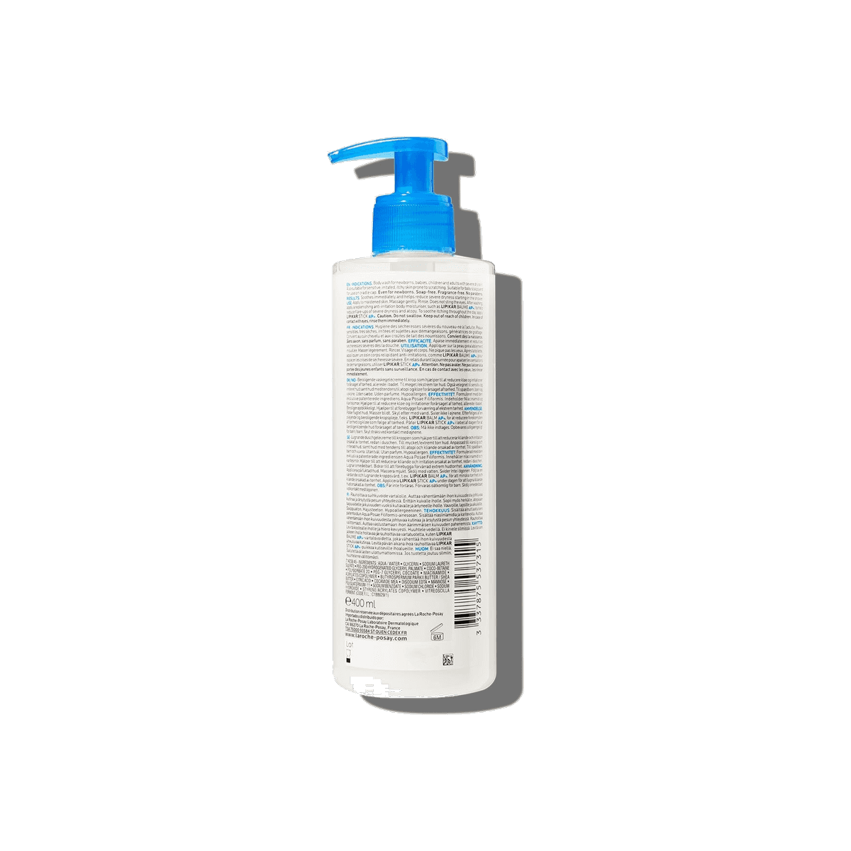 Lipikar Syndet Ap+ 400ml de La Roche-Posay