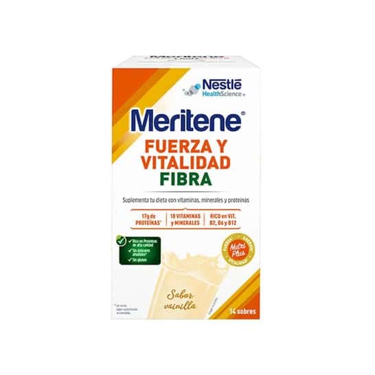 Fibra 35 G 14 Sobres Vainilla de Meritene