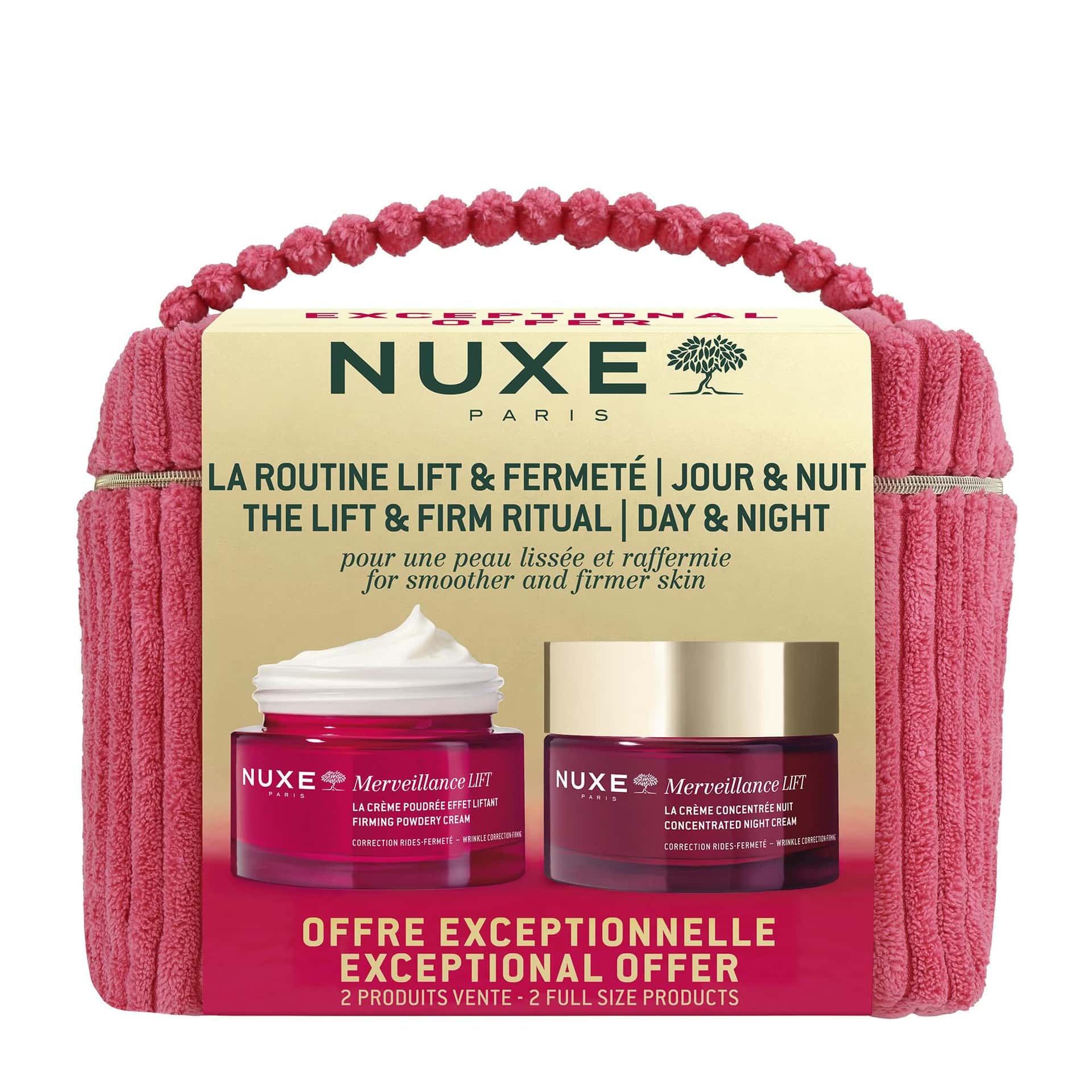 Nuxe Merveillance Lift Ritual Antiedad Día y Noche de NUXE