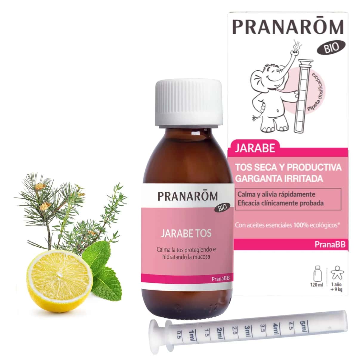 Pranarom PranaBB Jarabe Tos Bio 120 ml - Infantil de Pranarôm